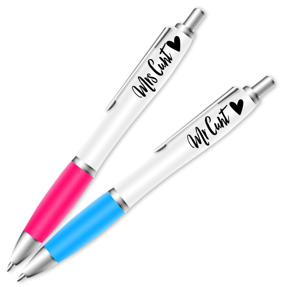 Mr & Mrs Pen Set - Mrs - Mr #1 image